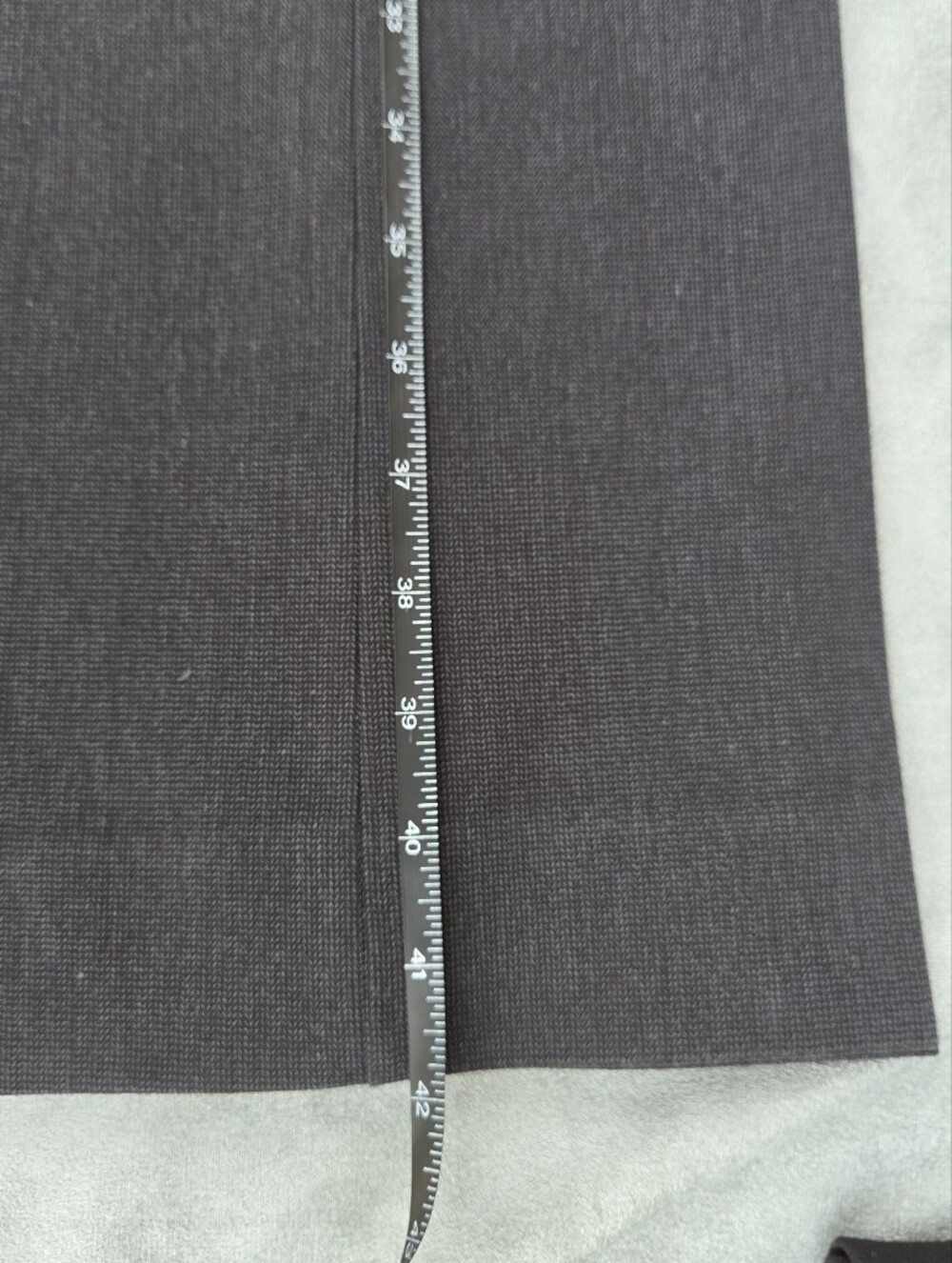 Banana Republic Sloan Fit Stretch Sz. 10 Straight Leg Pants in Charcoal Gray - Picture 6 of 8